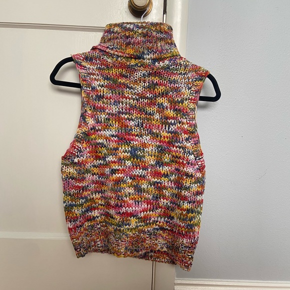 Nasty Gal Turtleneck Sweater Vest - Small - Picture 2 of 3